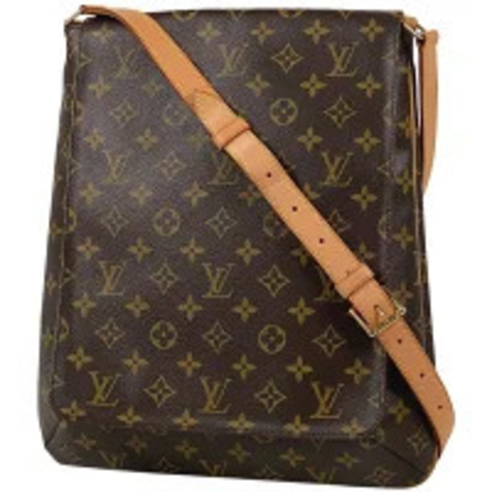 Louis Vuitton Musette Crossbody Shoulder Bag Monogram Brown